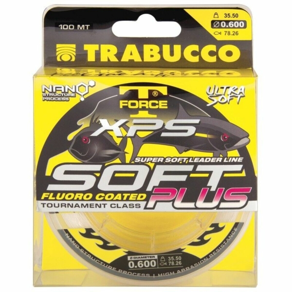 T-FORCE XPS SOFT PLUS FLUORO COATED 0.30mm x 100 Μέτρα Trabucco